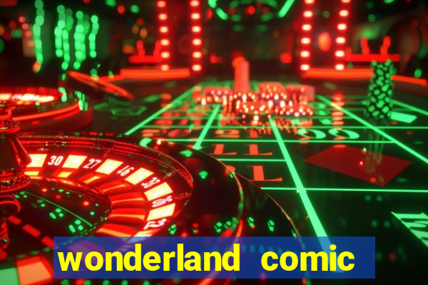 wonderland comic studio alphabet