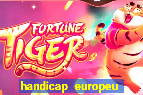 handicap europeu empate 1