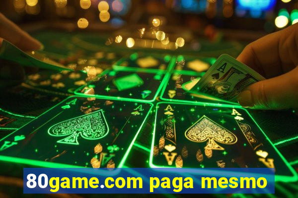 80game.com paga mesmo
