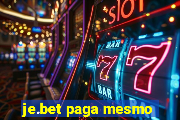 je.bet paga mesmo