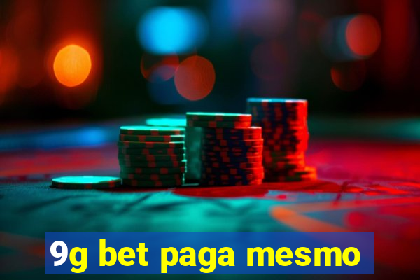 9g bet paga mesmo